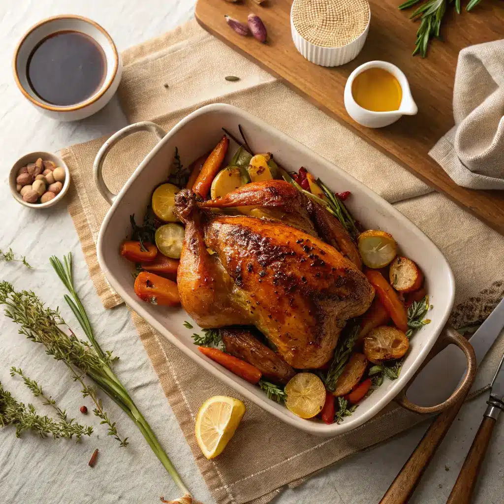 Recipes with Vanilla Bean Paste: Easy & Delicious Ideas to Try Today 158 recipes with vanilla bean paste glazed roasted chicken served with vegetables
